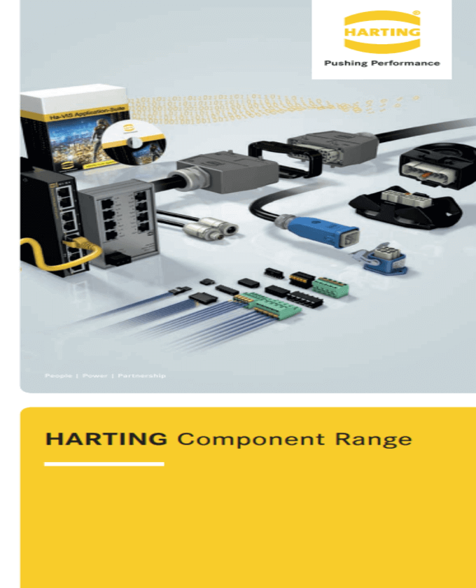 HARTING Component Range PDF Cover