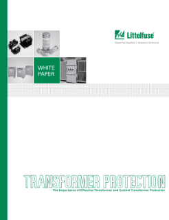 Littelfuse Transformer Protection Basics | TTI, Inc.